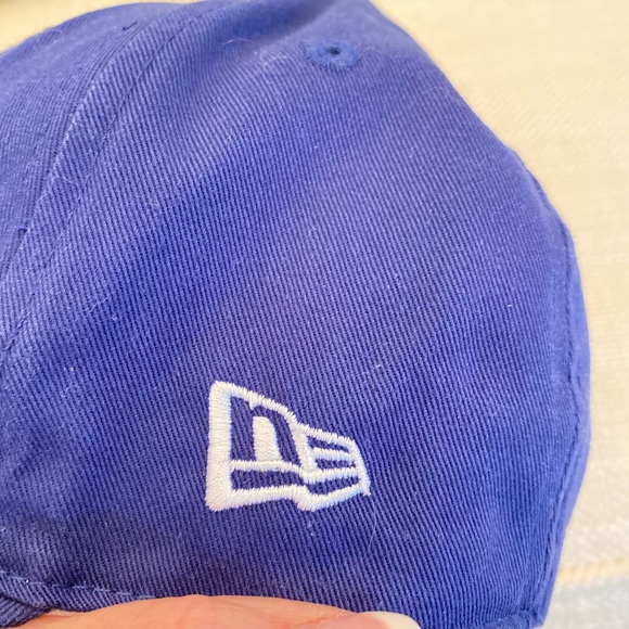 Chicago Cubs MLB New Era Adult Blue With Red C Baseball Hat - Picture 12 of 12